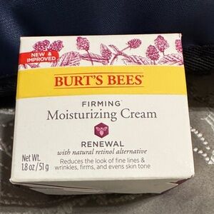 Burt's Bees Firming Moisturizing Cream - White and Yellow Box